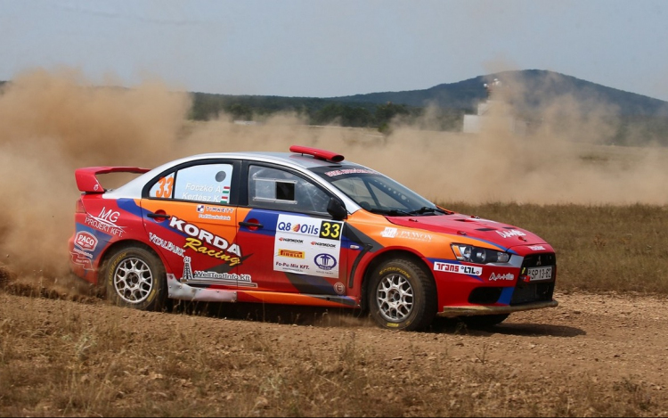 Ötből öt – Vincze Ferenc „természetesen” második lett a Székesfehérvár-Veszprém Rallye-n